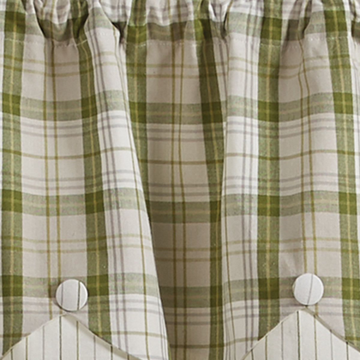 Peaceful Cottage Valance - Scalloped  Park Designs