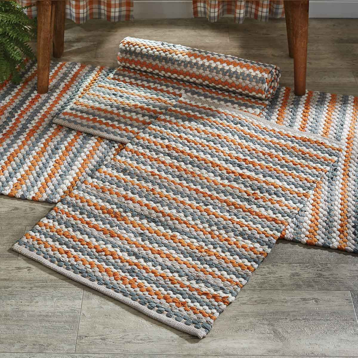 Apricot & Stone Rag Rugs - Park Designs