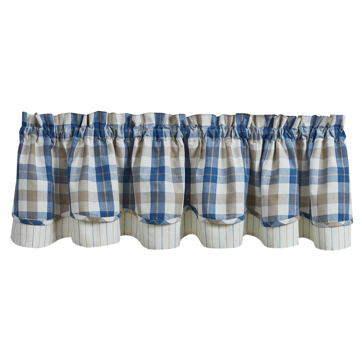 Bingham Valance - Lined Layered Park Designs