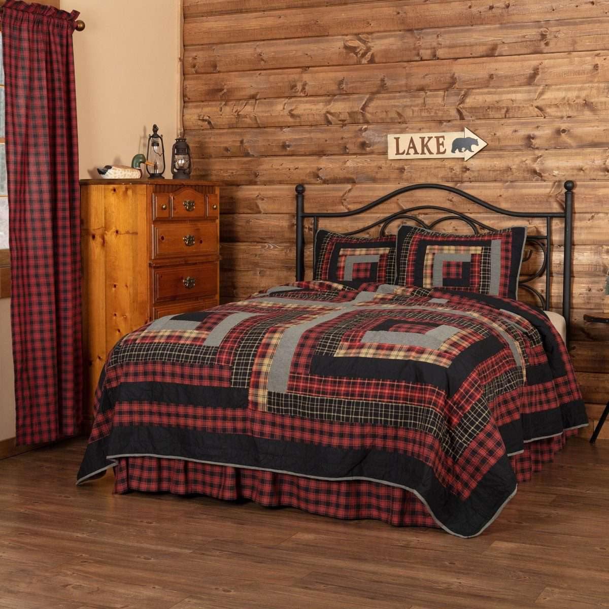 Cumberland Twin Quilt Set; 1-Quilt 68Wx86L w/1 Sham 21x27 VHC Brands