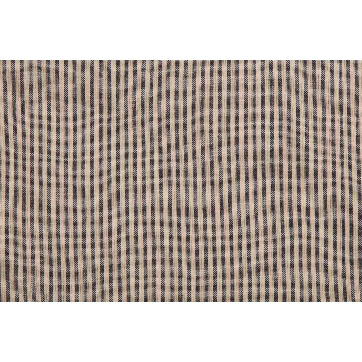 Dakota Star Farmhouse Blue Luxury King Quilt 120Wx105L VHC Brands stripes