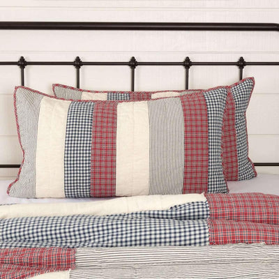Hatteras Patch King Sham 21x37 VHC Brands