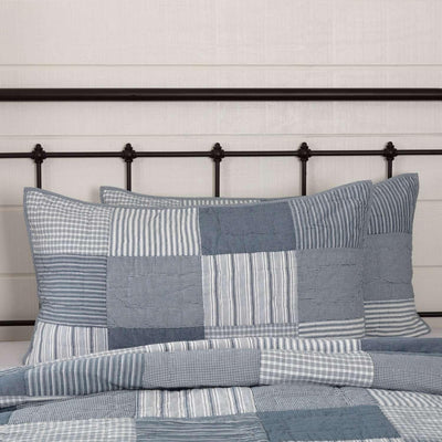 Sawyer Mill Blue King Sham 21x37 VHC Brands