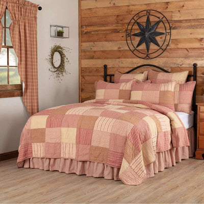 Sawyer Mill Red Queen Quilt 90Wx90L VHC Brands