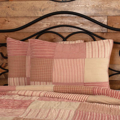 Sawyer Mill Red Standard Sham 21x27 VHC Brands