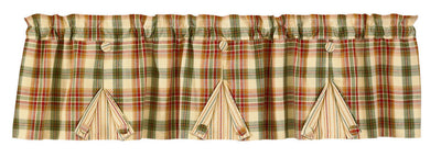 Lemon Pepper Valance - Pleated Park Designs