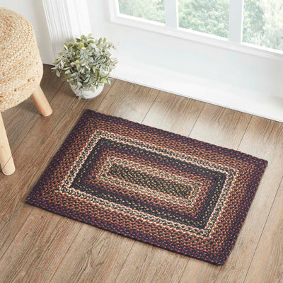 Beckham Jute Braided Rug Rect with Rug Pad 20