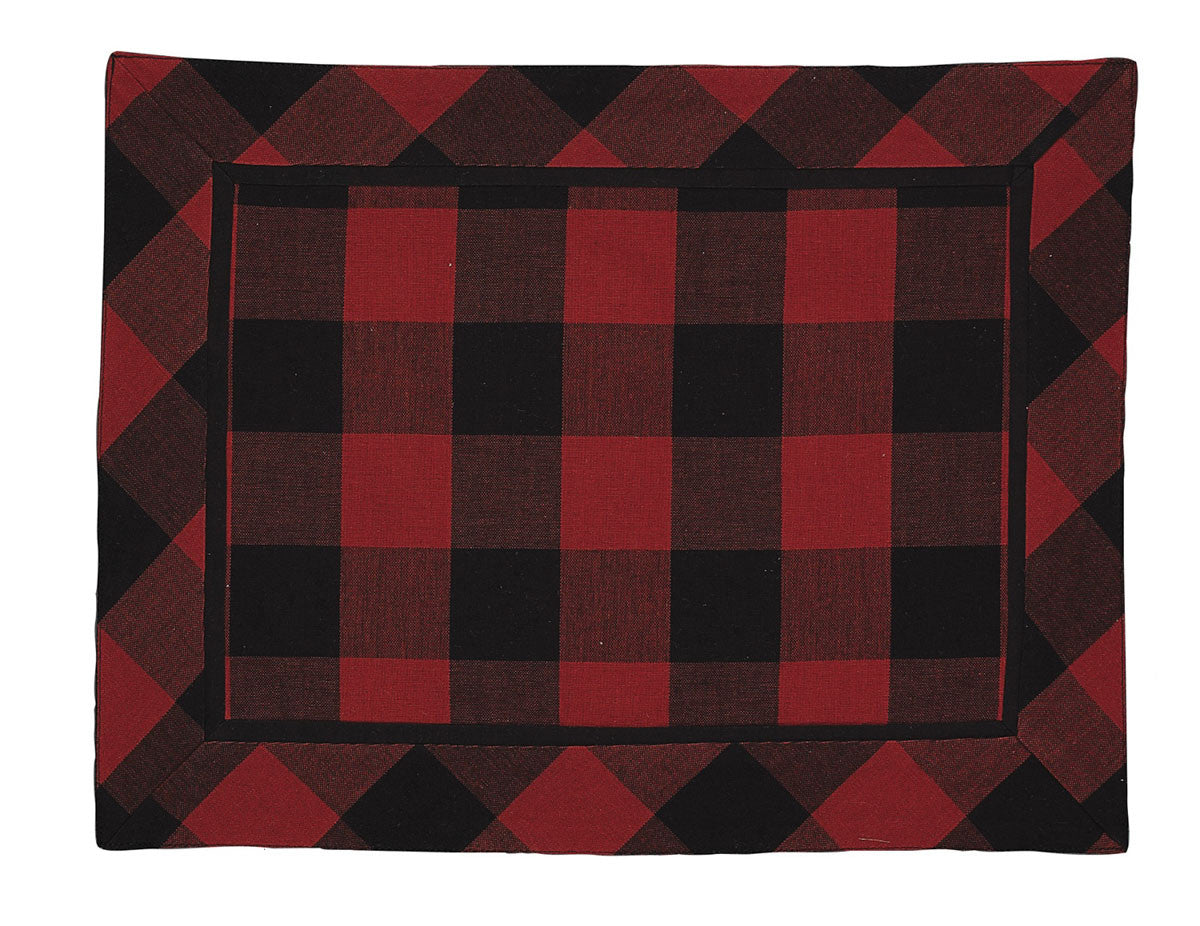 Buffalo Check Placemats - Set Of 6 Park Designs