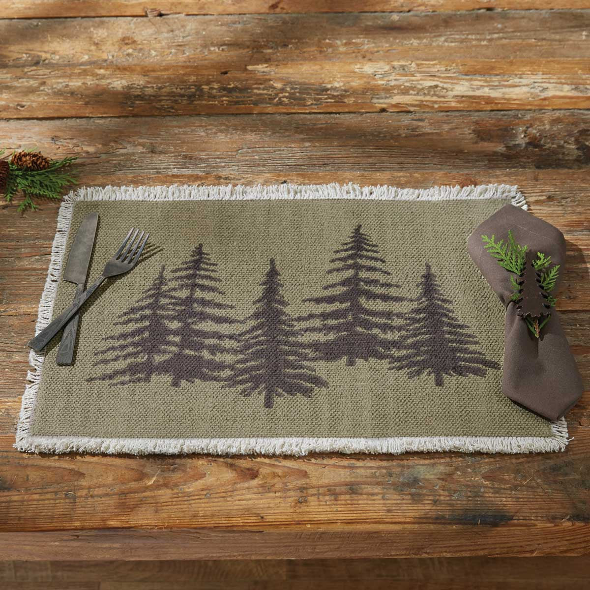 Hemlock Placemats - Set Of 6 Park Designs