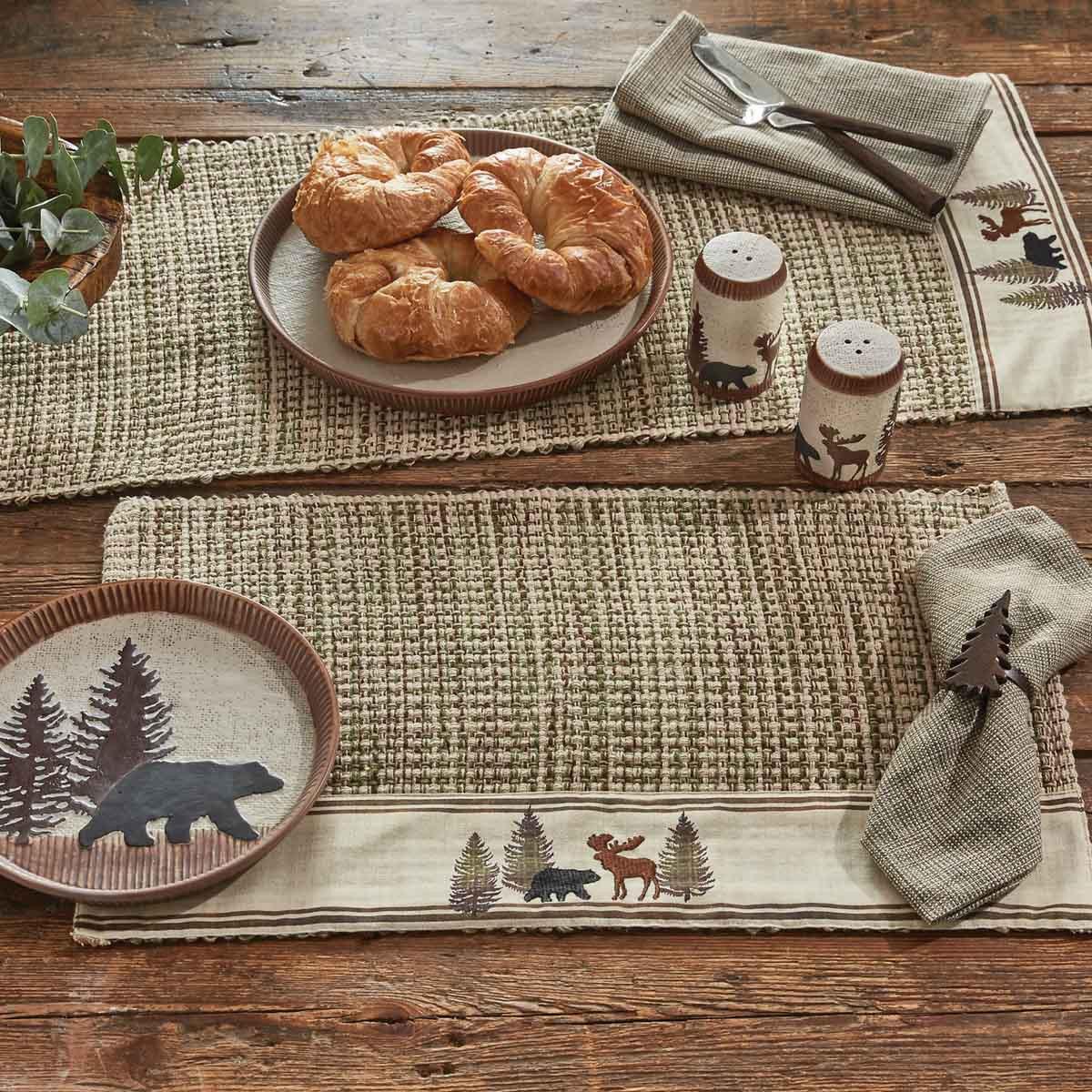 Wilderness Trail Placemats - Set Of 6 Park Designs - The Fox Decor