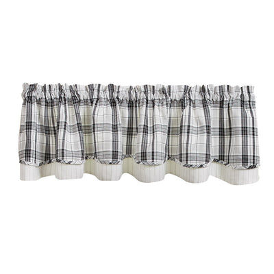 Refined Rustic Valance - Lined Layered 72x16 Park designs