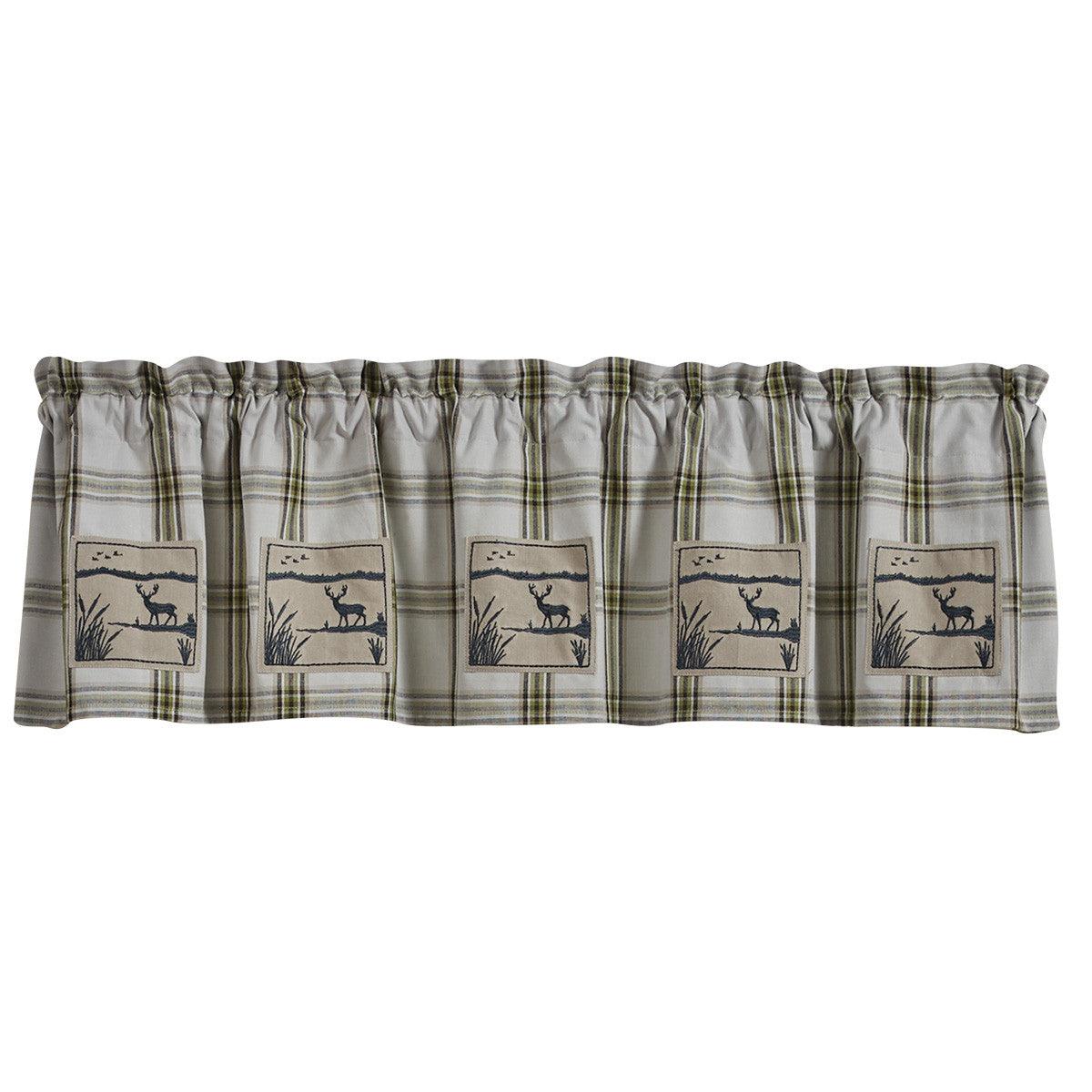 Timberline Patch Valance - 60x14 Park designs - The Fox Decor