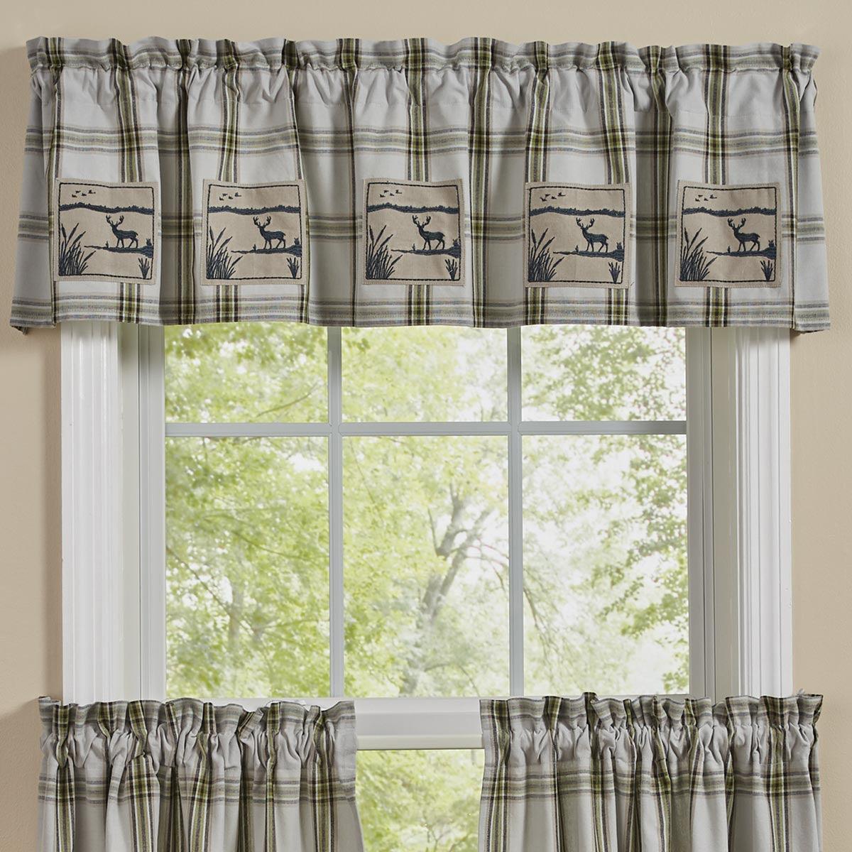 Timberline Patch Valance - 60x14 Park designs - The Fox Decor