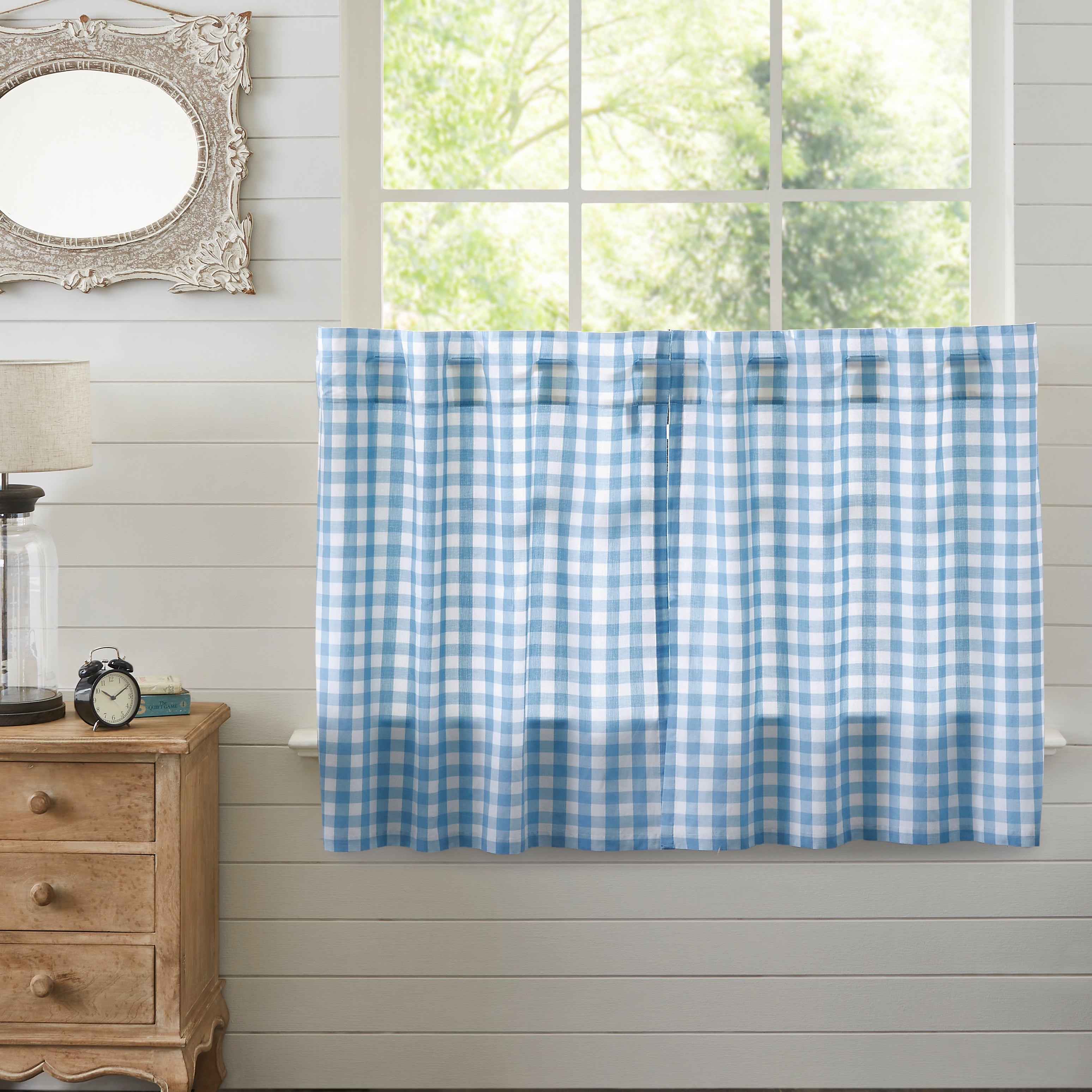 Annie Buffalo Blue Check Tier Set of 2 L36xW36 VHC Brands