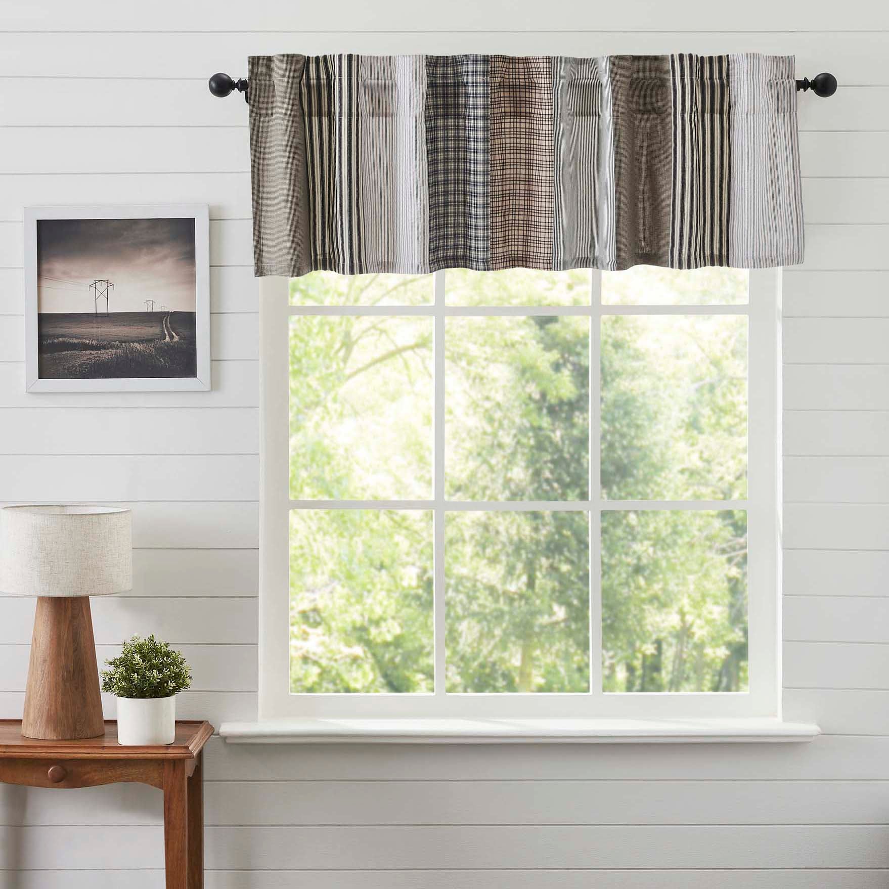 Ashmont Patchwork Valance 19x72 VHC Brands