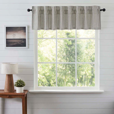 Ashmont Ticking Stripe Valance 16x72 VHC Brands