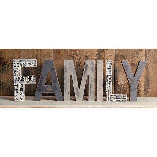 6/set, Family Letters Family & Friends Signs CWI+ 