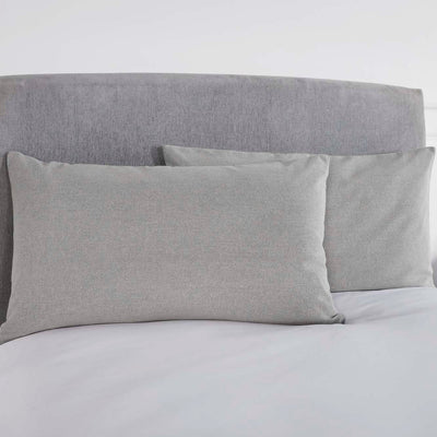 Burlap Dove Grey King Sham 21x37 VHC Brands