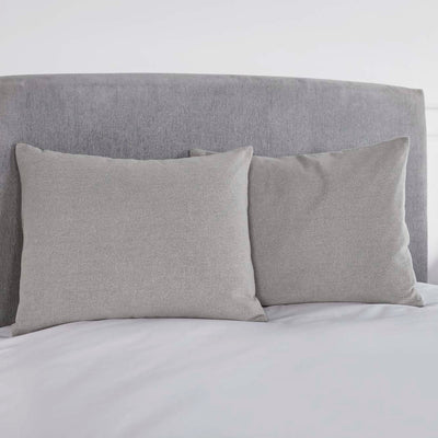 Burlap Dove Grey Standard Sham 21x27 VHC Brands