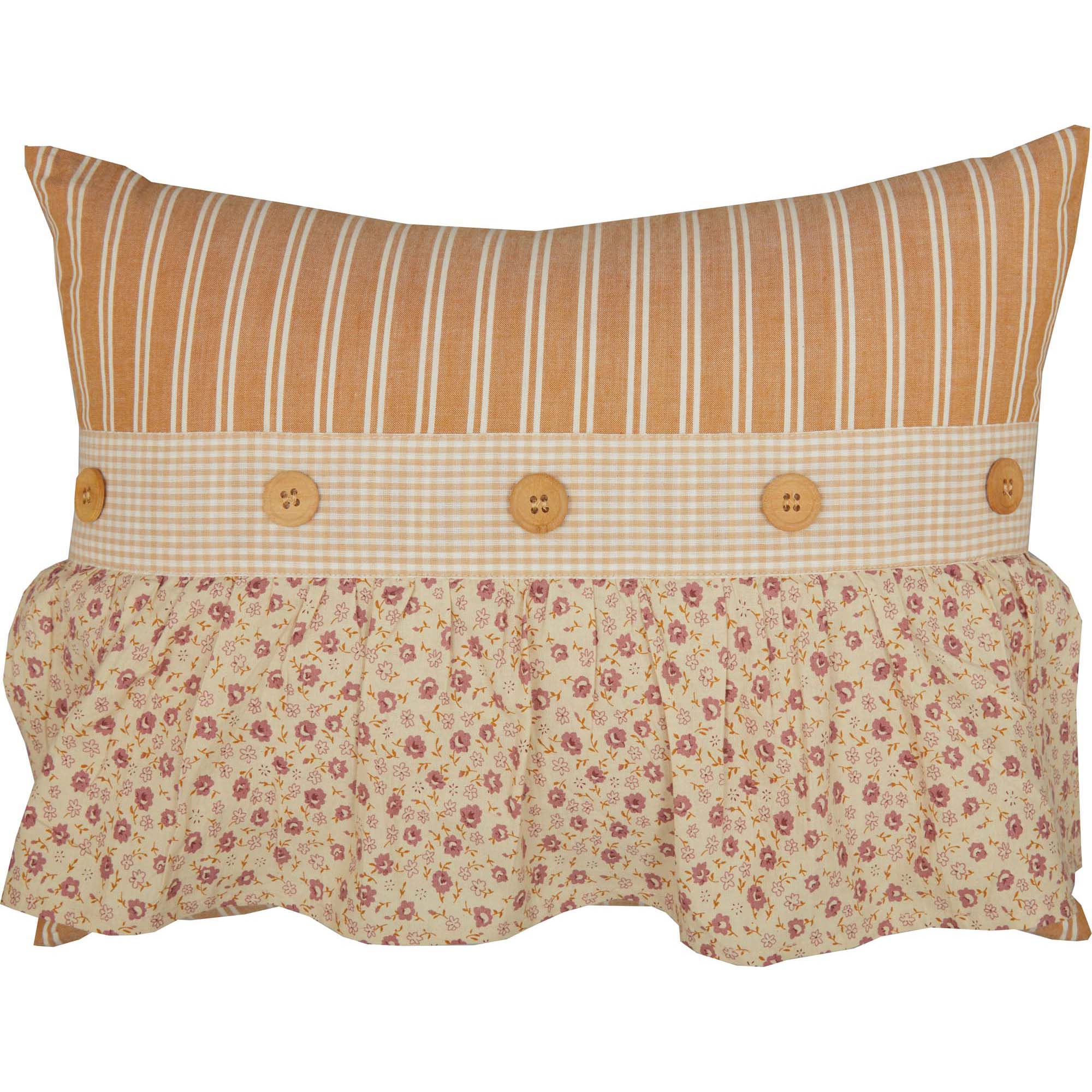 Camilia Ruffled Pillow 14x18 VHC Brands