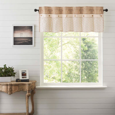 Camilia Ruffled Valance 19x60 VHC Brands