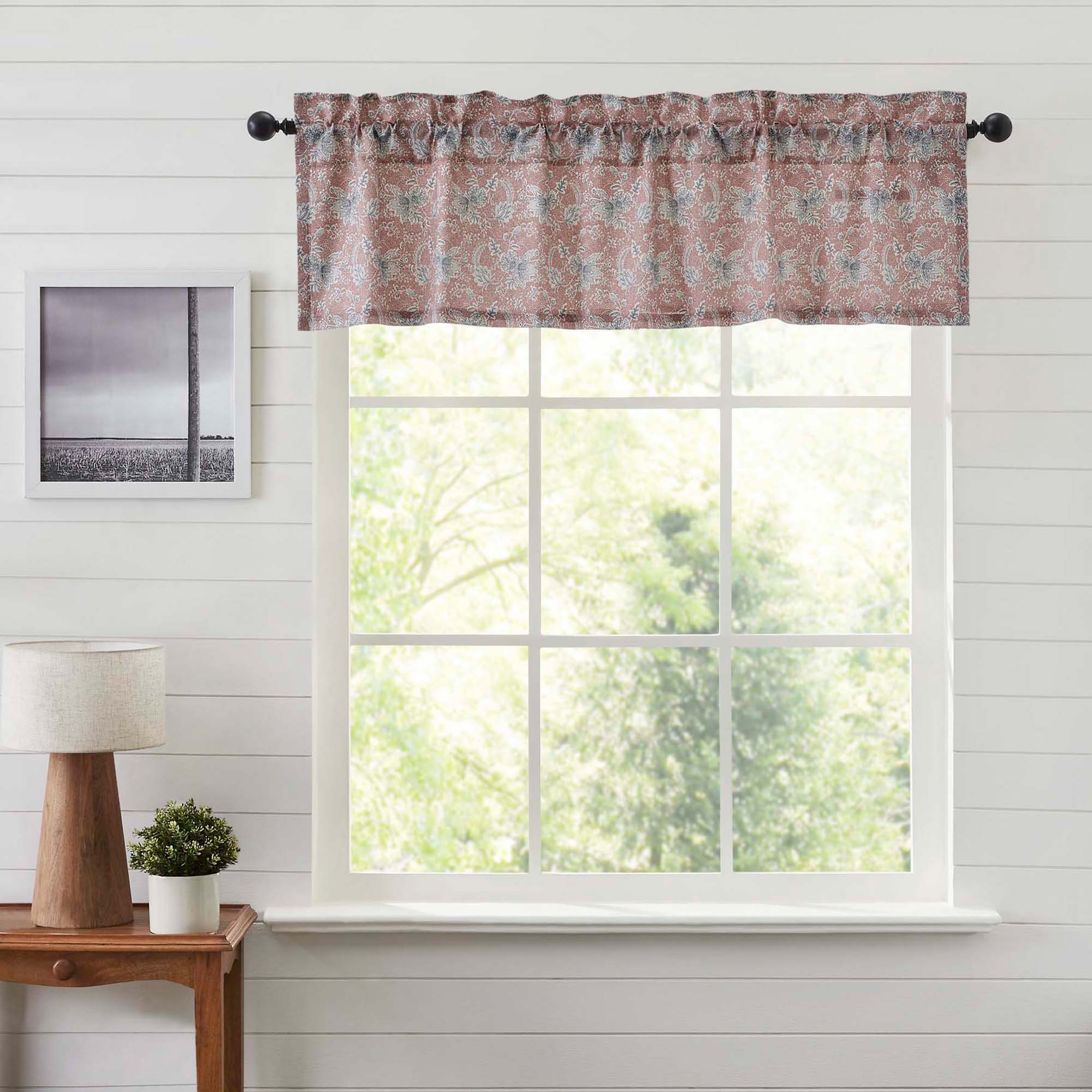 Kaila Floral Valance 16x60 VHC Brands