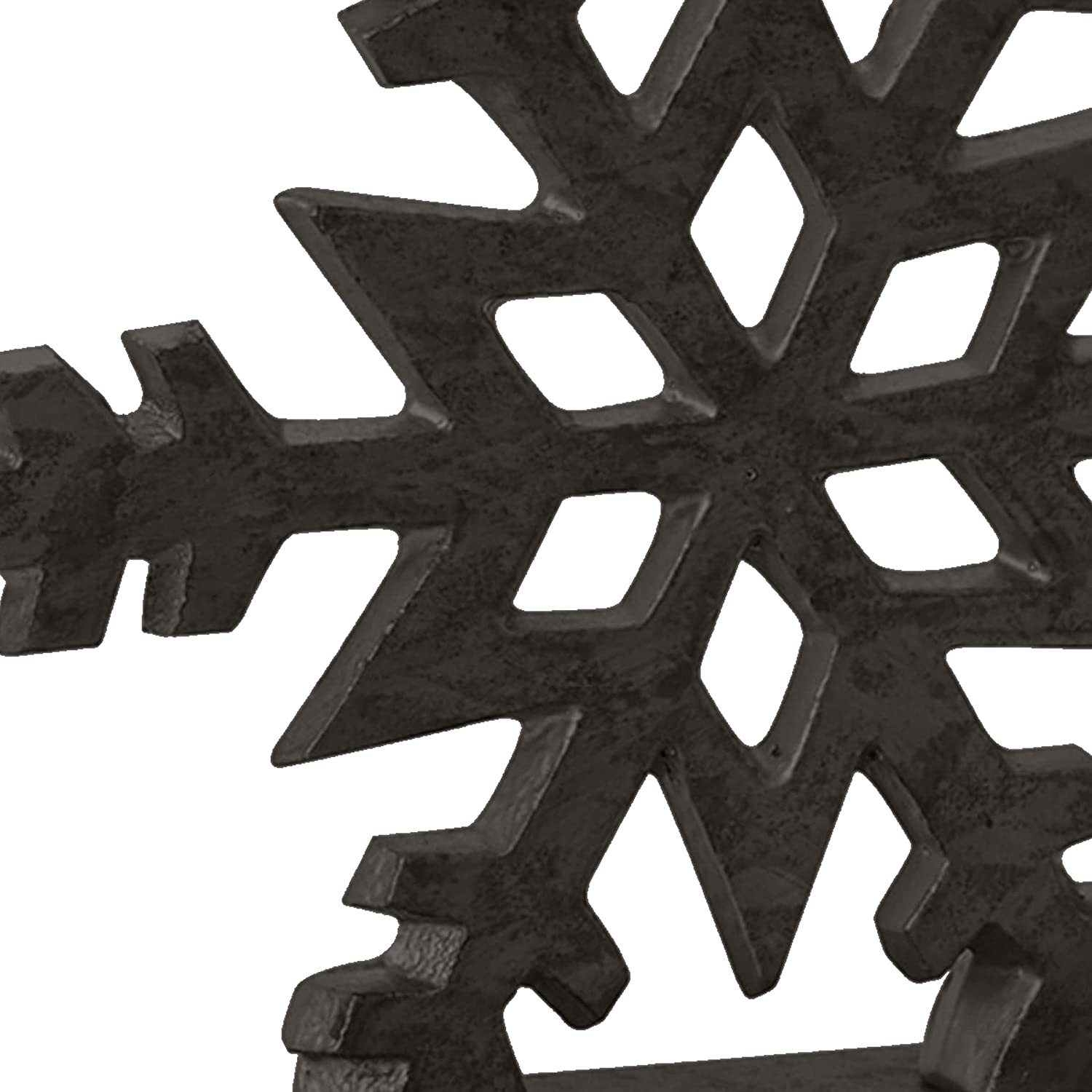 Snowflake Stocking Hanger - Iron Set of 2 Park Designs