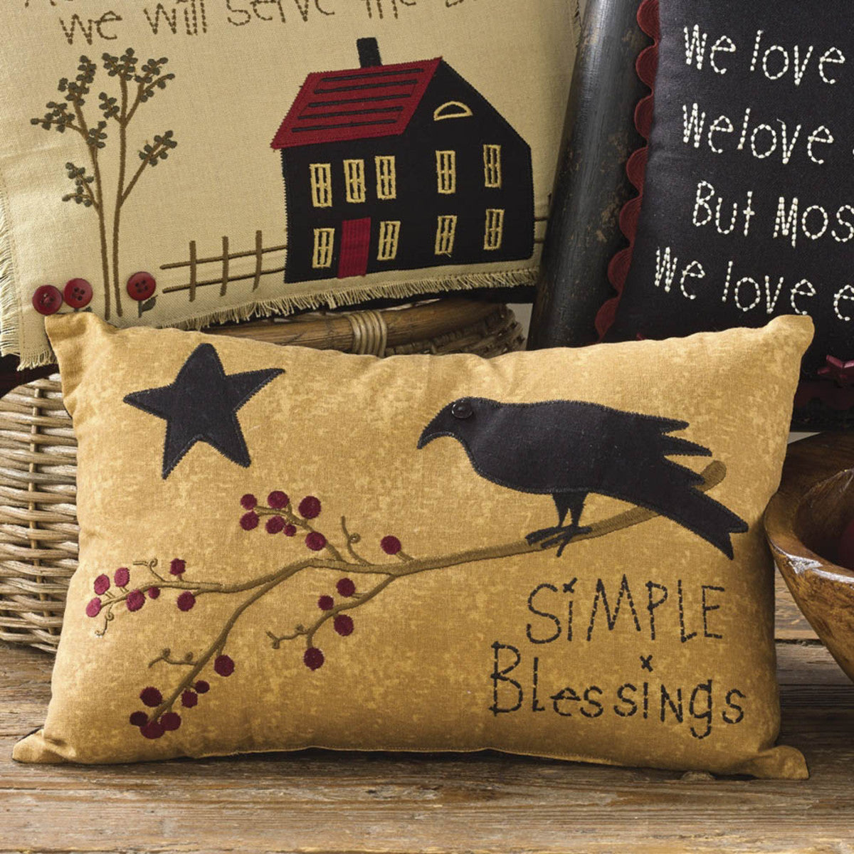 Simple Blessings 9" x 14" Pillow - Park Designs