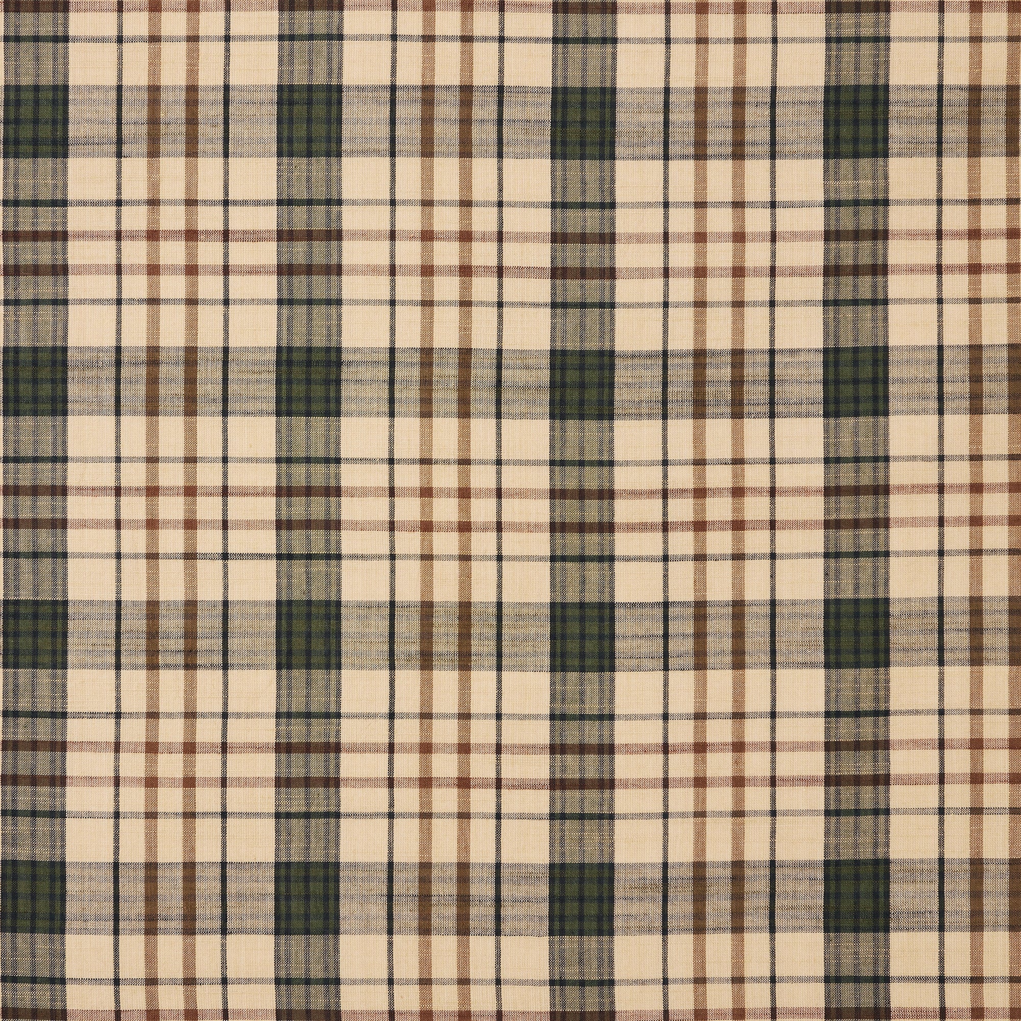 Cider Mill Plaid Door Panel Curtain 72x40 VHC Brands