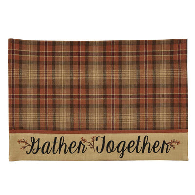 Gather Together Border Placemat - Set Of 6 Park Designs
