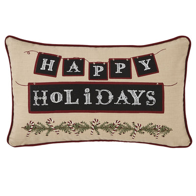 Let It Snow Pillow  Feather Down Insert - 20