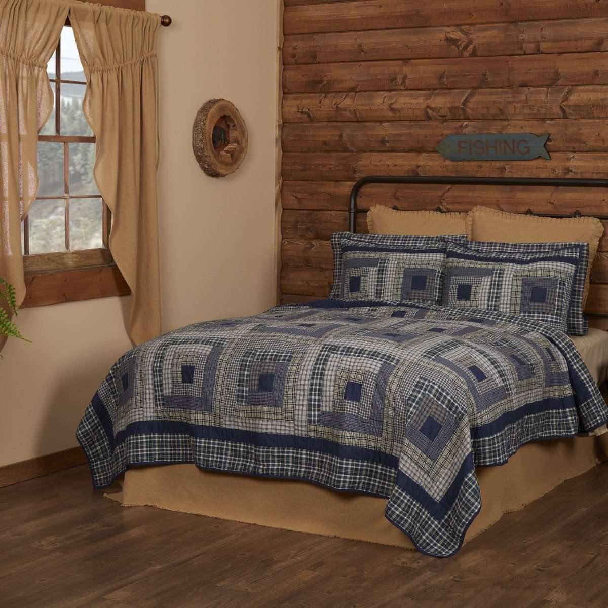 Columbus King Quilt 105Wx95L VHC Brands