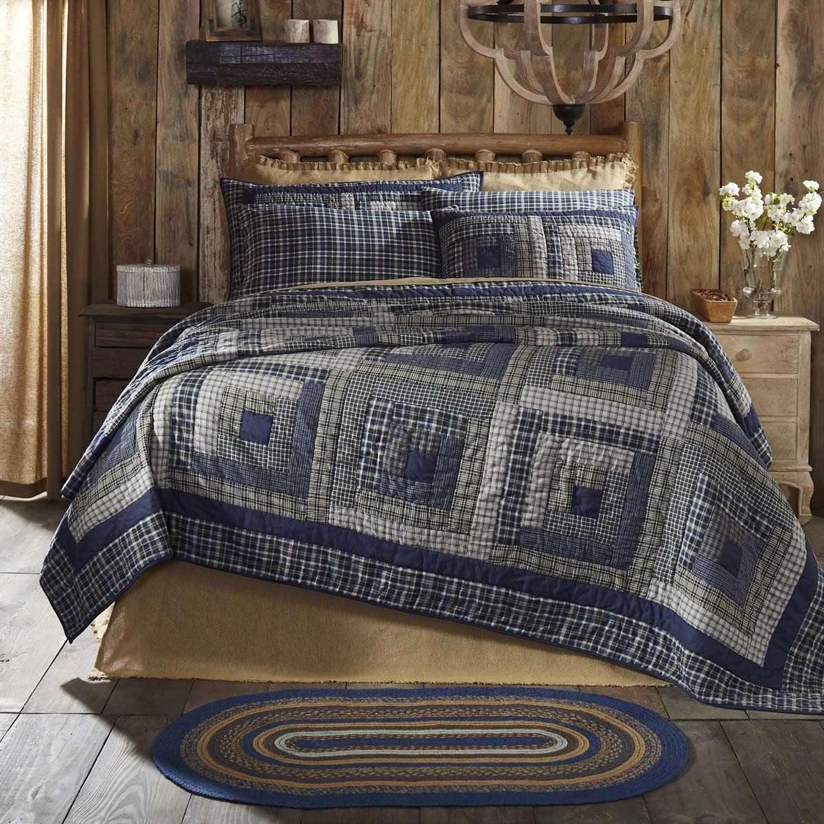 Columbus King Quilt 105Wx95L VHC Brands online