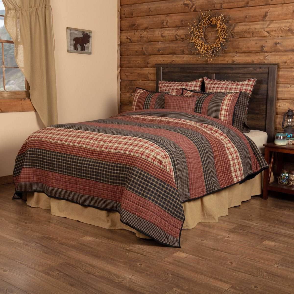 Beckham Luxury King Quilt 120Wx105L VHC Brands