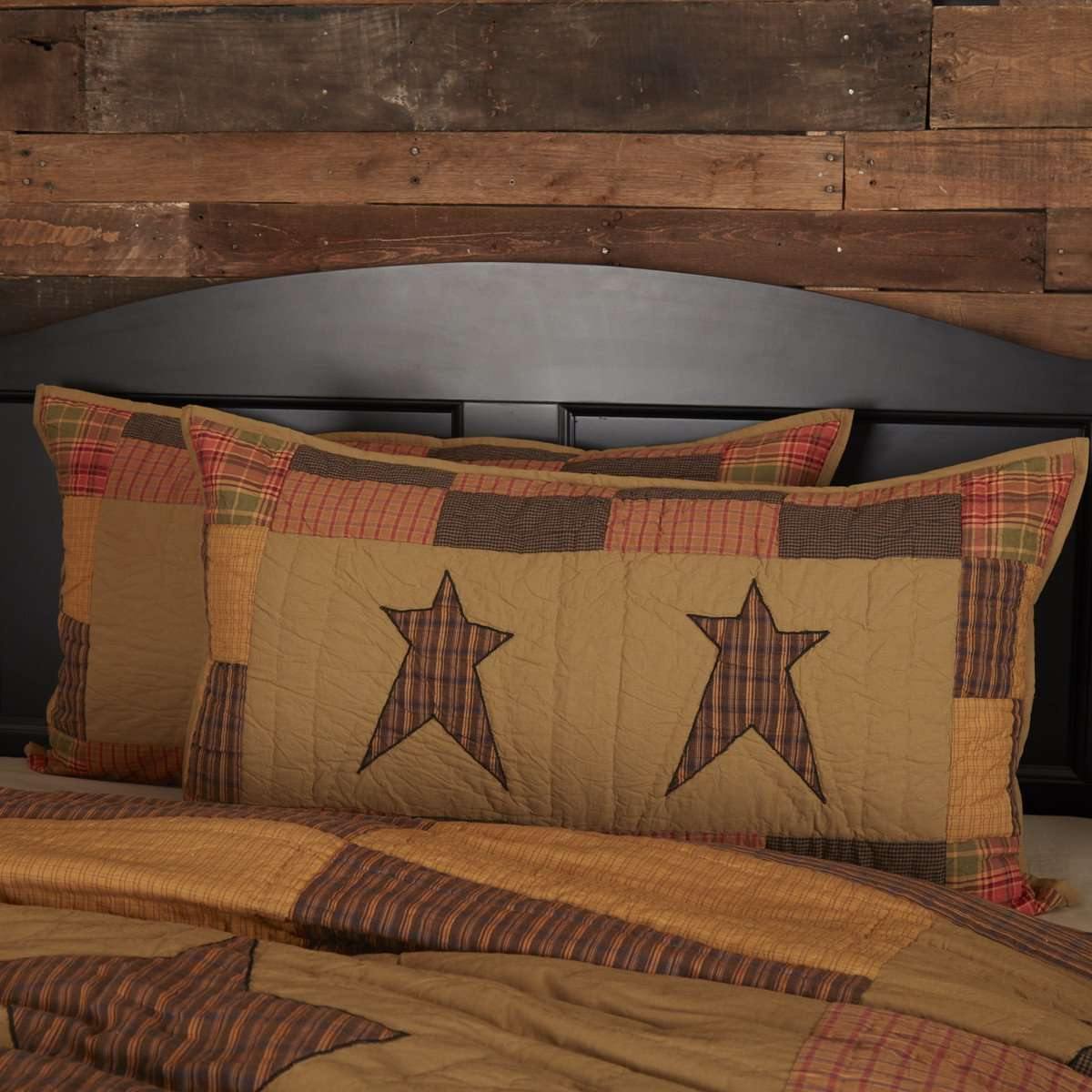 Stratton King Sham 21x37 VHC Brands - The Fox Decor