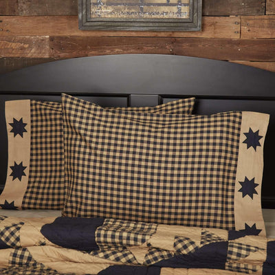 Dakota Star Standard Pillow Case Set of 2 21x30 VHC Brands