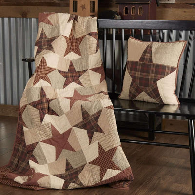 Abilene Star Quilted Throw 70x55 VHC Brands