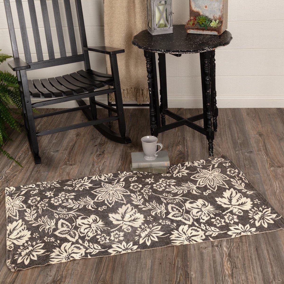 Lilianna Charcoal Rug 27"x48" VHC Brands - The Fox Decor