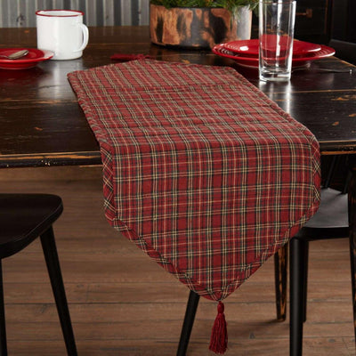 Tartan Holiday Runner 13x36 VHC Brands