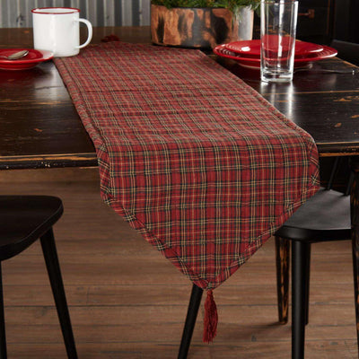 Tartan Holiday Runner 13x48 VHC Brands