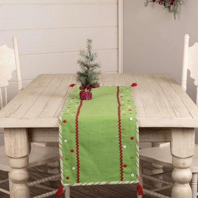 Whimsical Christmas Runner 13x48 VHC Brands