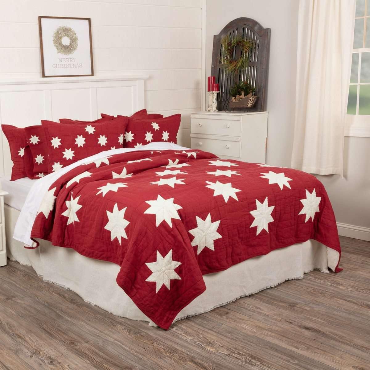 Kent Luxury King Quilt 120Wx105L VHC Brands - The Fox Decor