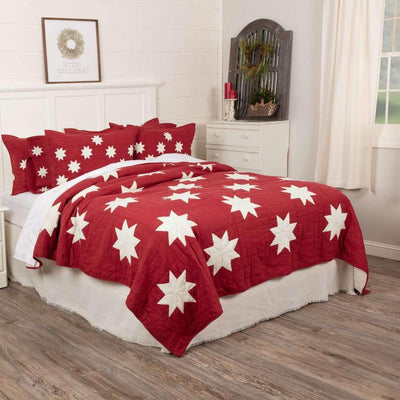 Kent Luxury King Quilt 120Wx105L VHC Brands