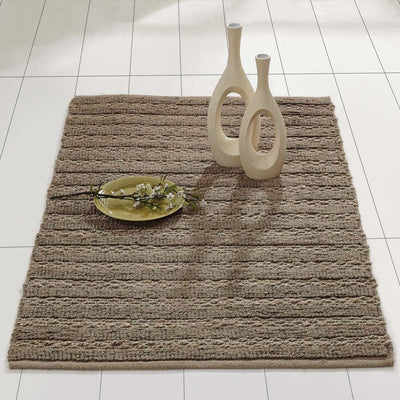 Laila Silver Jute Rug 3'x5' VHC Brands