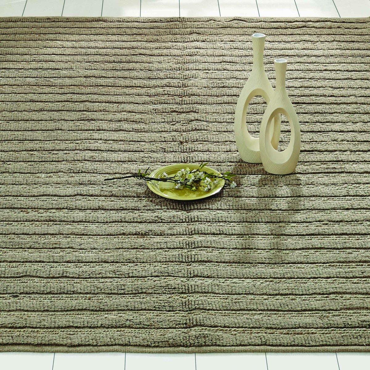 Laila Silver Jute Rug 5'x8' VHC Brands - The Fox Decor