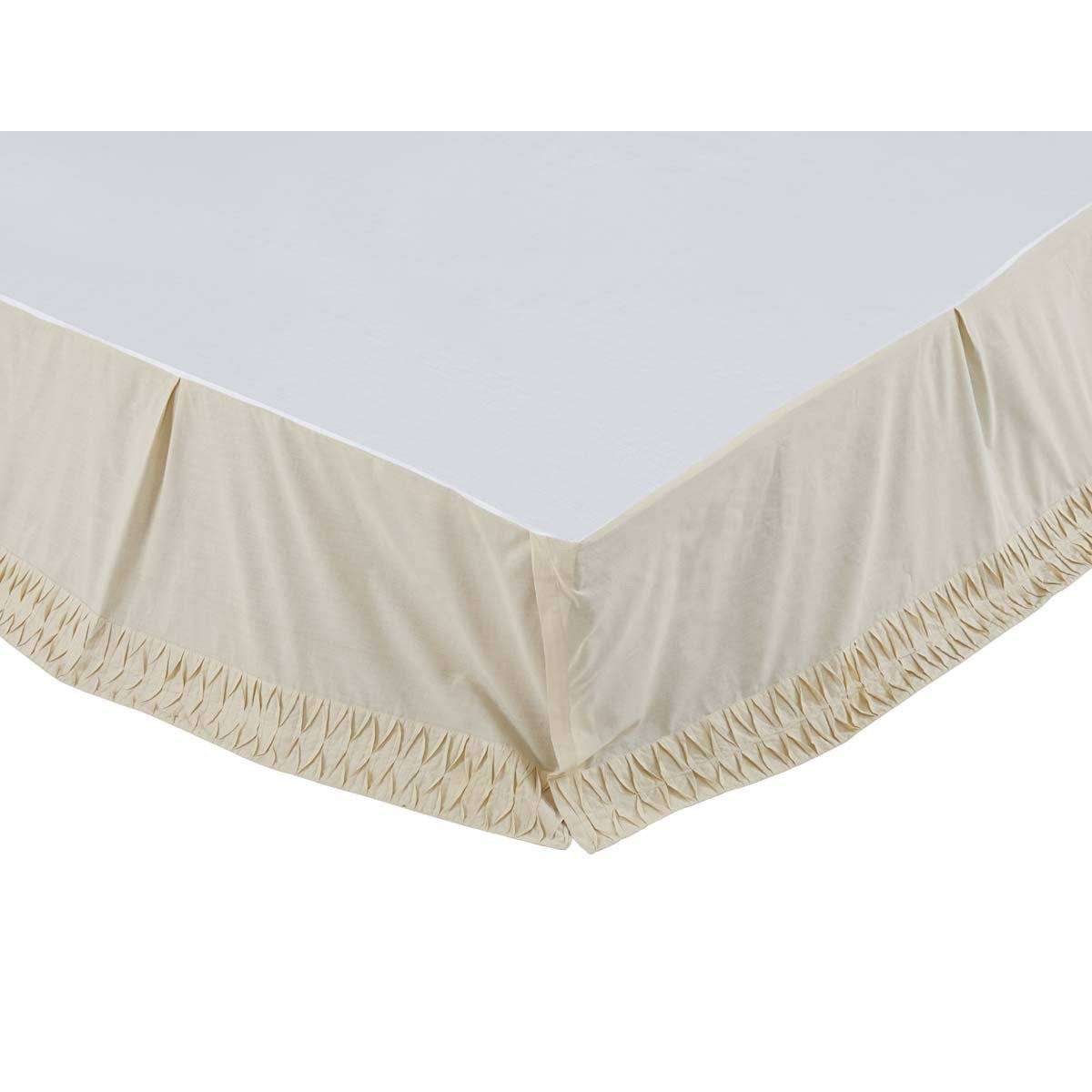 Adelia Creme Bed Skirts VHC Brands - The Fox Decor