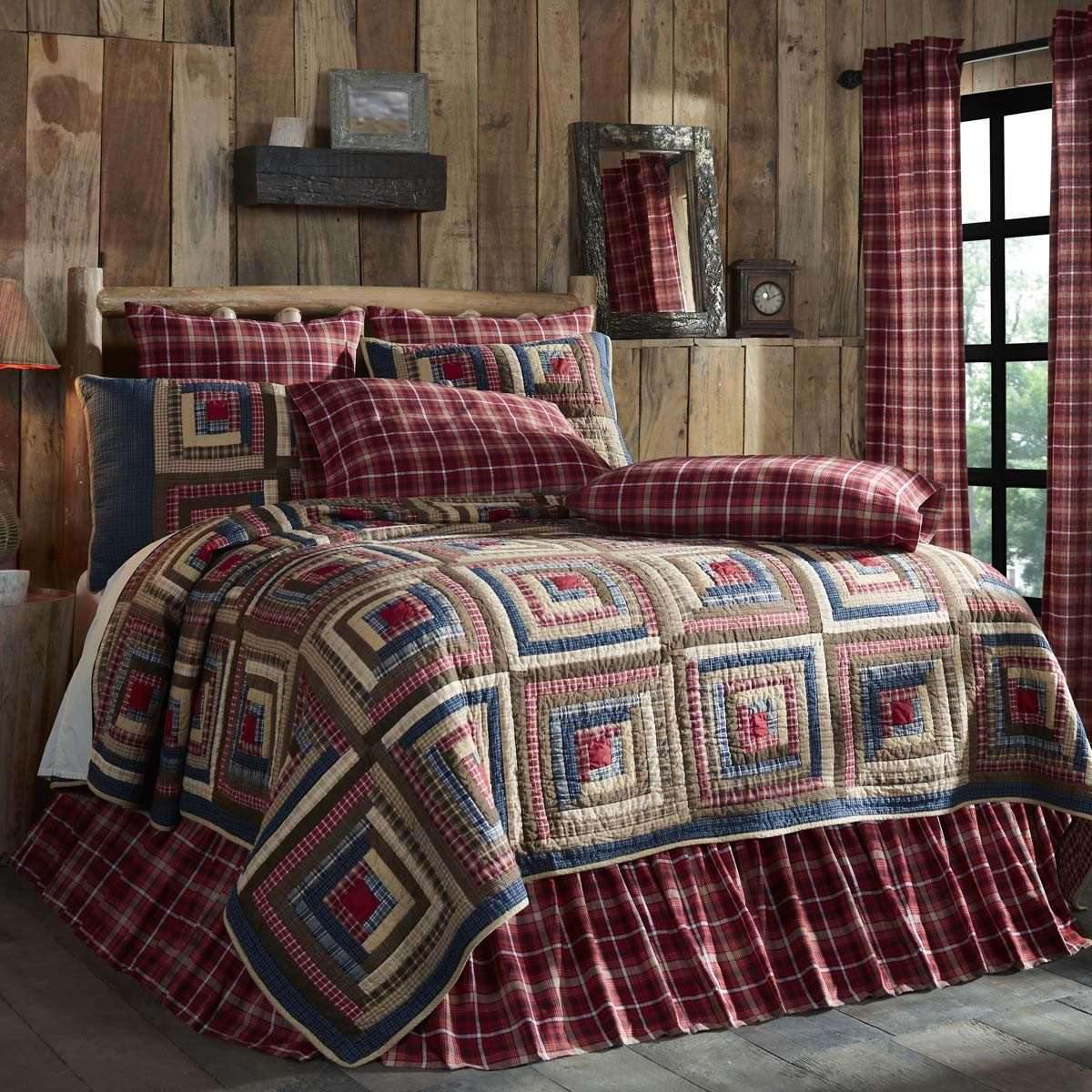 Braxton King Quilt 110Wx97L VHC Brands online