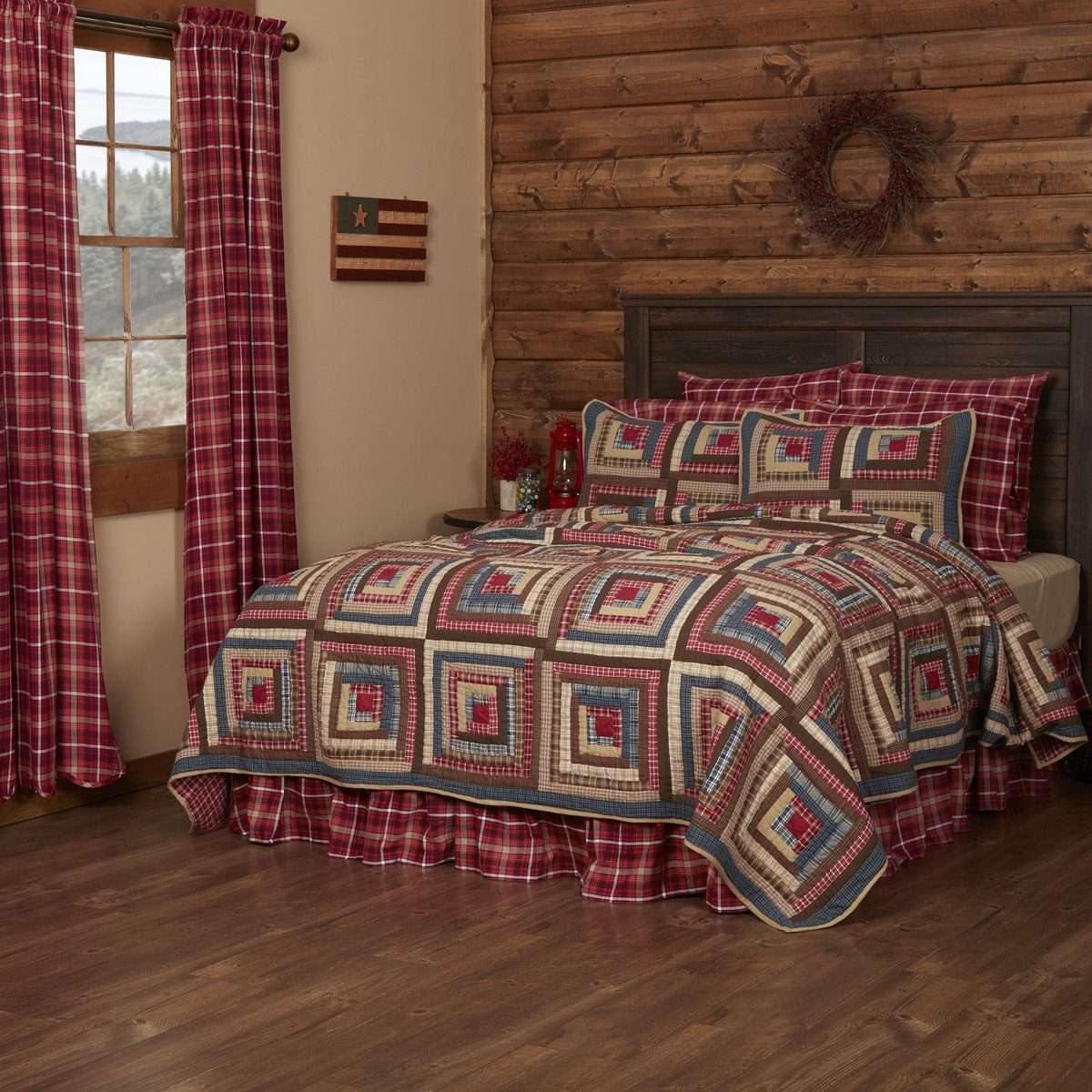 Braxton Twin Quilt 70Wx90L VHC Brands