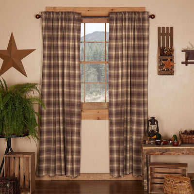 Dawson Star Scalloped Panel Curtain Set of 2 84x40