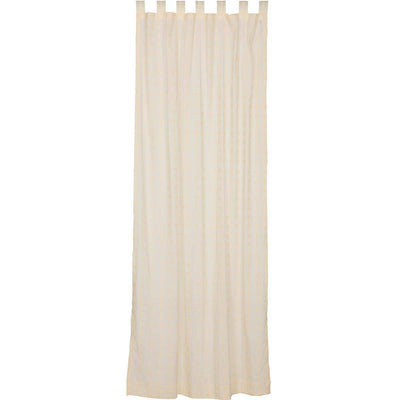 Willow Creme Tab Top Panel Curtain 96x50